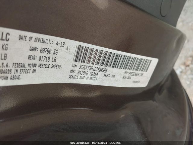 2013 FIAT 500 3C3CFFBR1DT684385 Photo 8