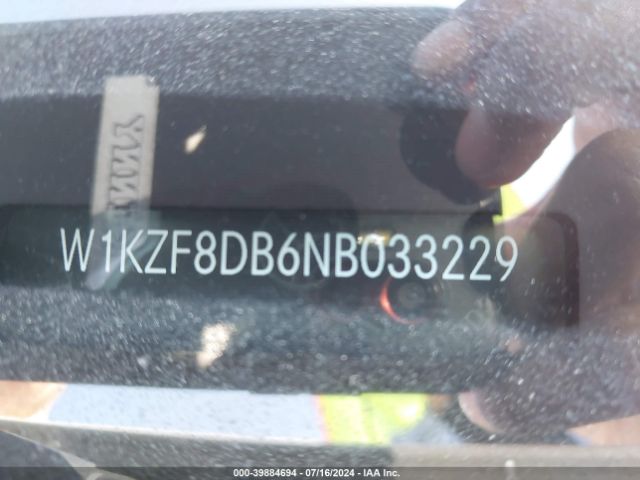 W1KZF8DB6NB033229 Mercedes-Benz E 350