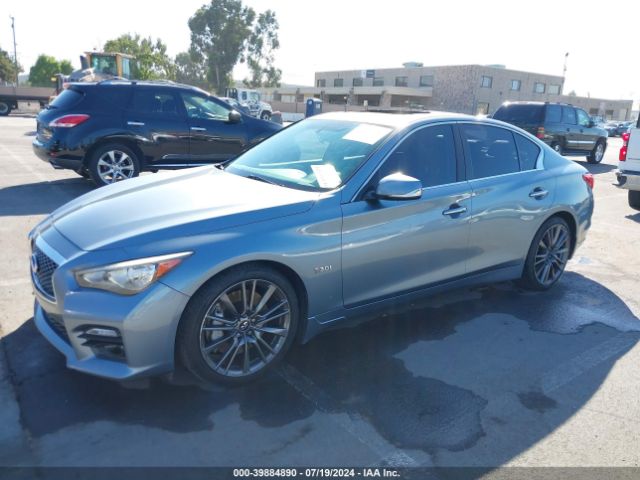 JN1FV7AP1GM421182 Infiniti Q50 3.0t Red Sport 400