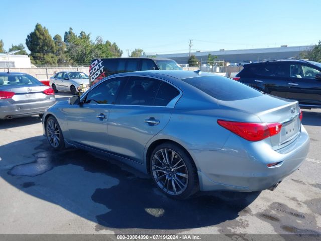 JN1FV7AP1GM421182 Infiniti Q50 3.0t Red Sport 400