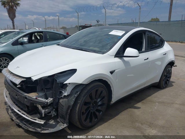 7SAYGDEF9NF391907 Tesla Model Y Performance Dual Motor All-wheel Drive