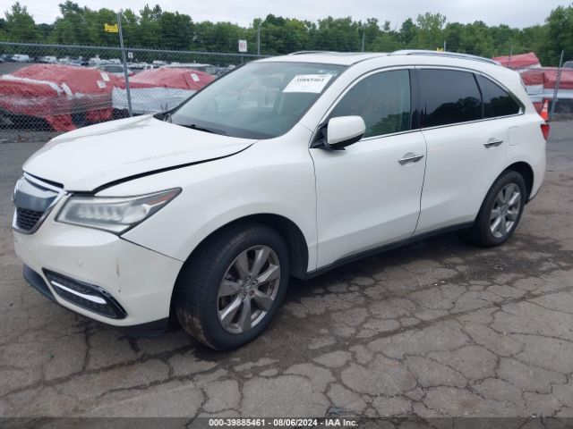 5FRYD4H86EB028417 Acura Mdx Advance Pkg W/entertainment Pkg