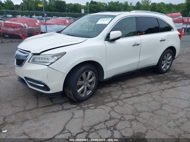 5FRYD4H86EB028417 Acura Mdx Advance Pkg W/entertainment Pkg