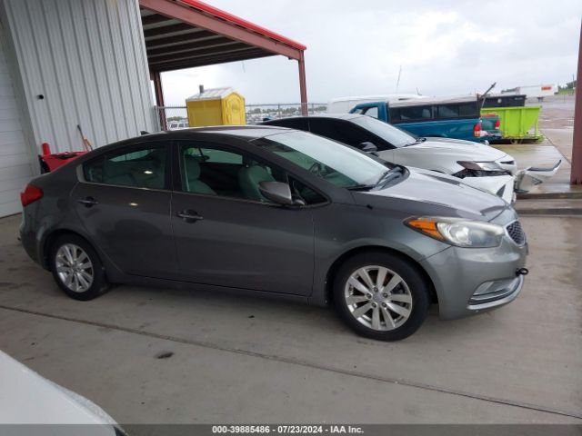 KNAFX4A80F5352196 KIA FORTE EX
