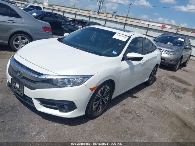 Honda Civic Ex-l 2018 JHMFC1F7XJX031274 Image 2