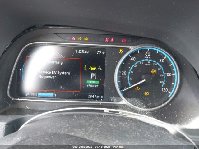 1N4AZ1BV7PC559116 Nissan Leaf S 40 Kwh