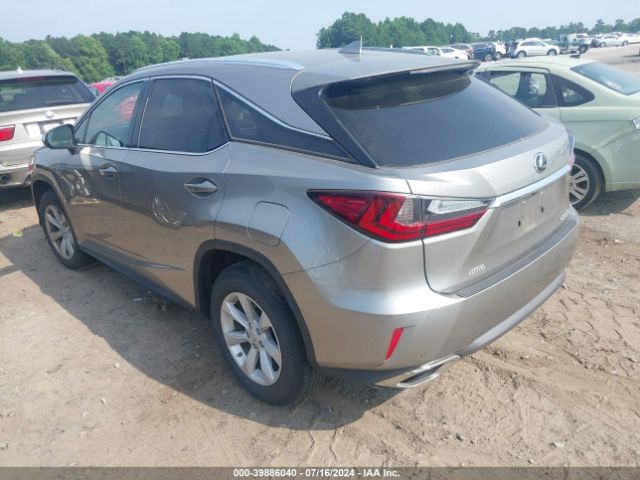 2T2BZMCAXHC072699 Lexus RX 350
