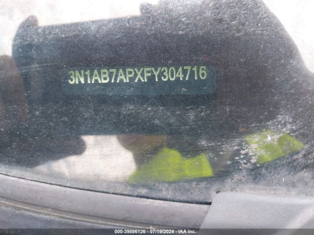 3N1AB7APXFY304716 Nissan SENTRA SV