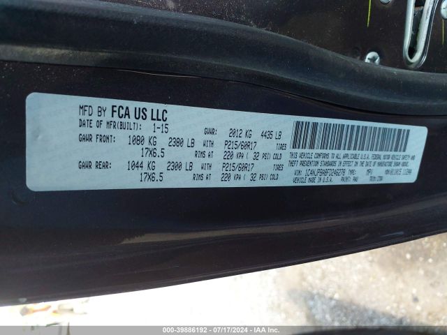 1C4NJPBA8FD246278 Jeep Patriot Altitude Edition