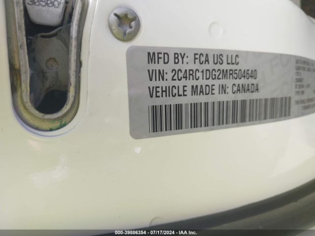 2C4RC1DG2MR504640 Chrysler Voyager Lxi