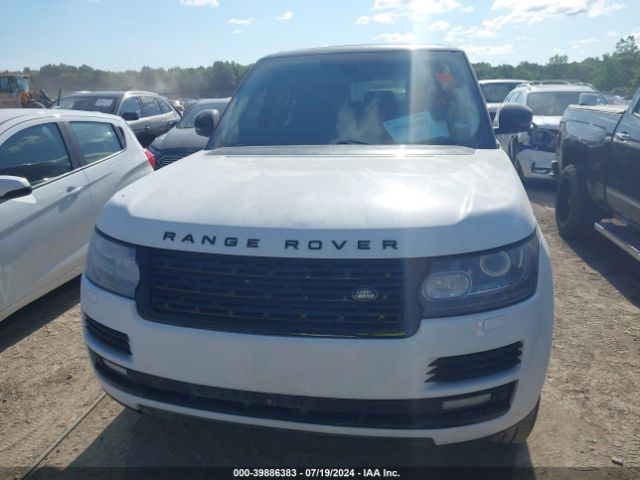SALGS2VF5GA257802 Land Rover Range Rover 3.0l V6 Supercharged Hse