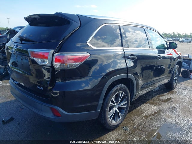 Toyota Highlander Xle V6 2016 5TDKKRFH6GS148200 Image 4