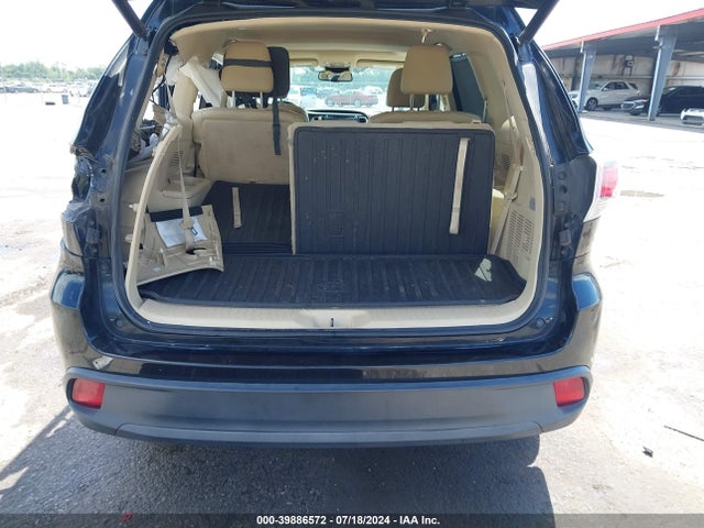 Toyota Highlander Xle V6 2016 5TDKKRFH6GS148200 Image 8