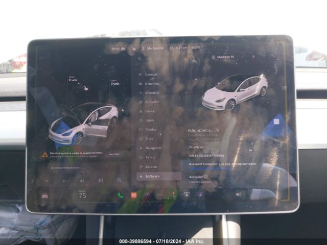 5YJ3E1EB1KF195559 Tesla Model 3 Long Range/performance