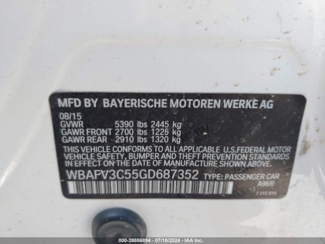 WBAFV3C55GD687352 BMW 535d Xdrive
