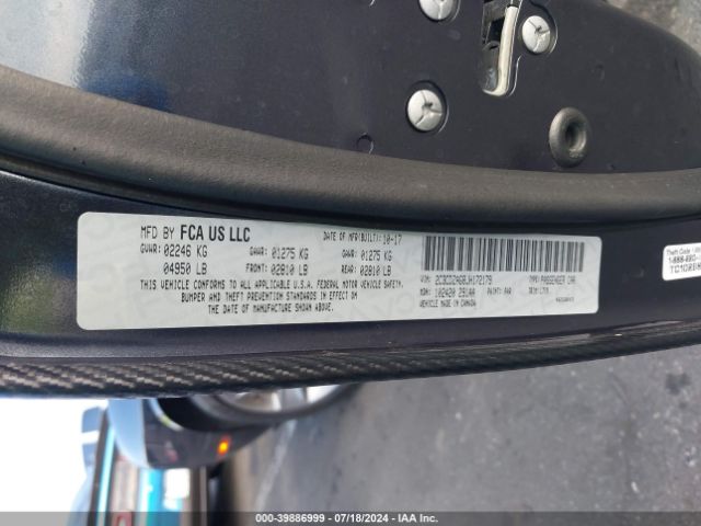 2C3CDZAG8JH172179 Dodge Challenger Sxt