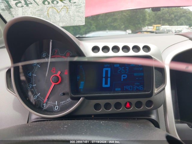Chevrolet Sonic Lt Auto 2014 1G1JC5SH7E4168738 Image 16