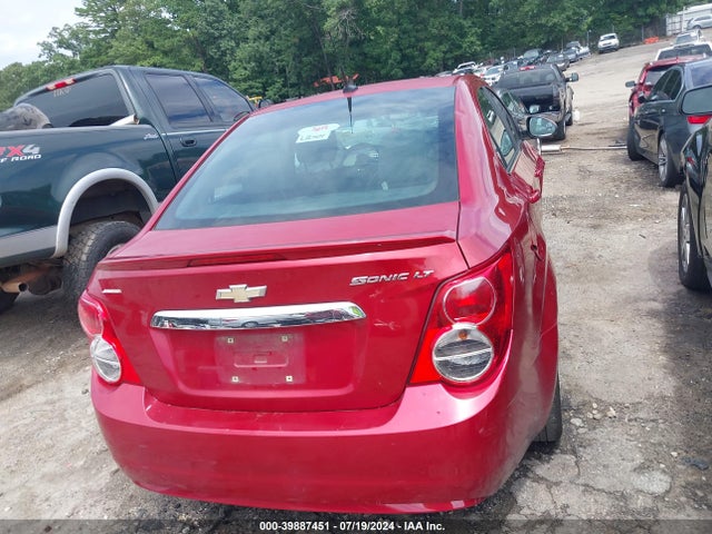 Chevrolet Sonic Lt Auto 2014 1G1JC5SH7E4168738 Image 17
