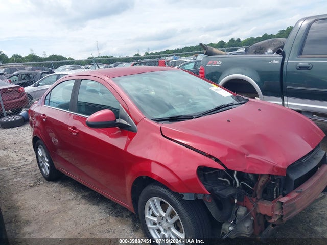 Chevrolet Sonic Lt Auto 2014 1G1JC5SH7E4168738 Image 18