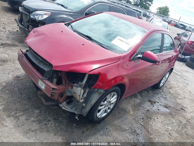 Chevrolet Sonic Lt Auto 2014 1G1JC5SH7E4168738 Image 2