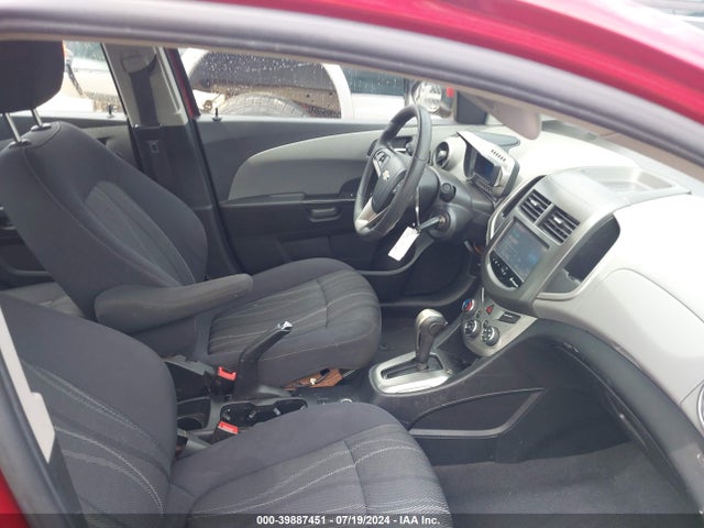Chevrolet Sonic Lt Auto 2014 1G1JC5SH7E4168738 Image 5
