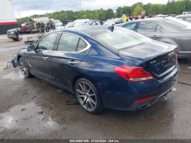 KMTG74LE9LU046739 Genesis G70 3.3t Awd
