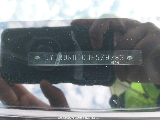 Toyota Corolla Se Special Edition 2017 5YFBURHE0HP579283 Image 9