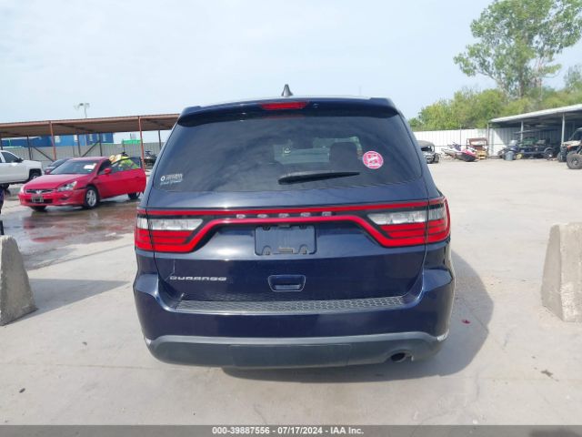 1C4RDHAG4JC413108 Dodge Durango Sxt Rwd