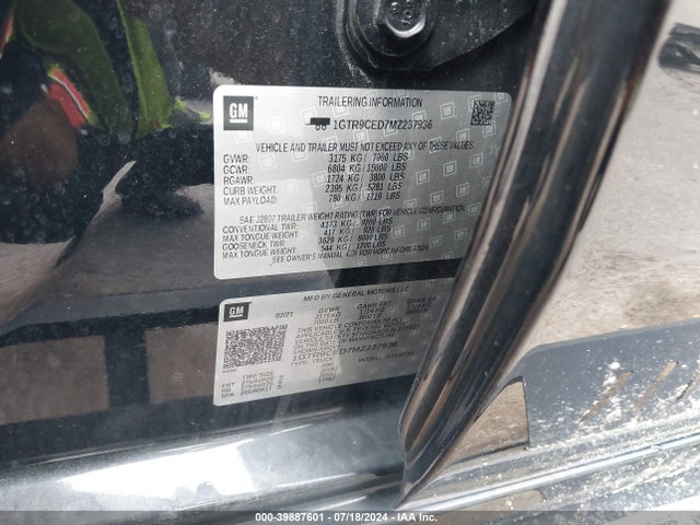 1GTR9CED7MZ237936 GMC Sierra 1500 4wd Double Cab Standard Box Elevation