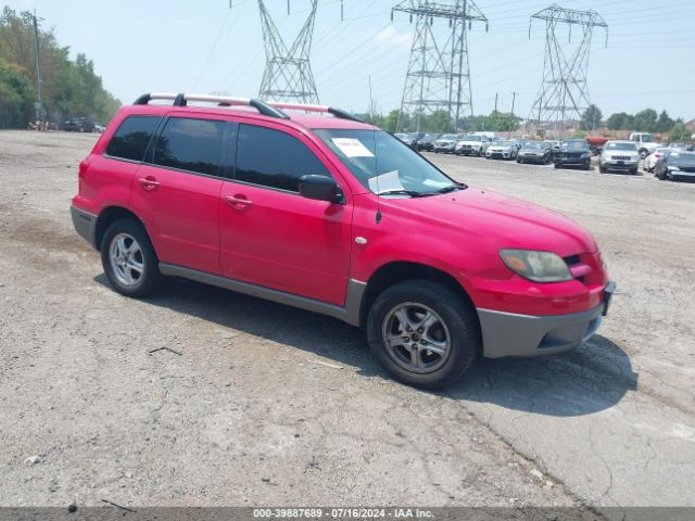 2003 MITSUBISHI OUTLANDER JA4LX31G73U102134 Photo 0