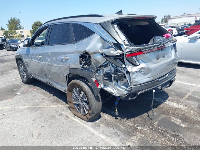 KM8JBCA18PU099236 Hyundai Tucson Hybrid Blue