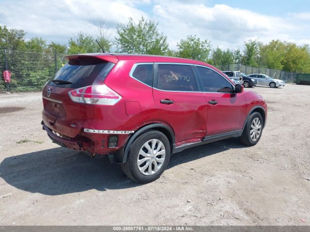 KNMAT2MV6GP669839 Nissan Rogue S/sl/sv
