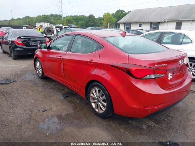 Hyundai ELANTRA SE 2015 KMHDH4AE6FU223491 Image 3