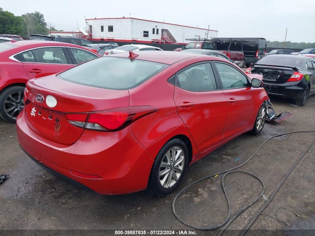 Hyundai ELANTRA SE 2015 KMHDH4AE6FU223491 Image 4