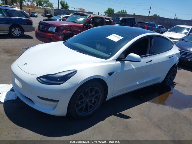 2022 TESLA MODEL 3 5YJ3E1EB7NF193349 Photo 1