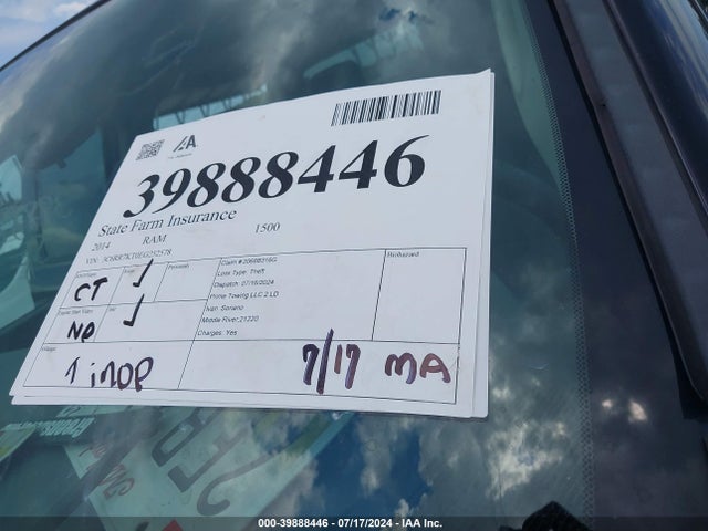 RAM 1500 Express 2014 3C6RR7KT0EG252578 Image 7