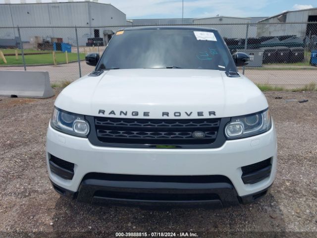 SALWG2VF6GA558091 Land Rover Range Rover Sport 3.0l V6 Supercharged Se