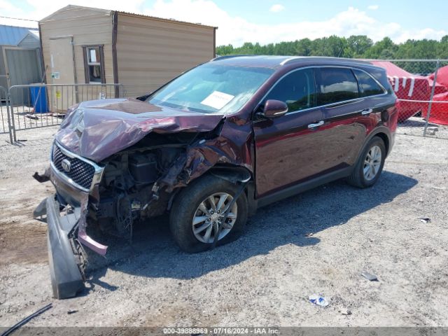 5XYPG4A57JG394619 KIA Sorento 3.3l Lx