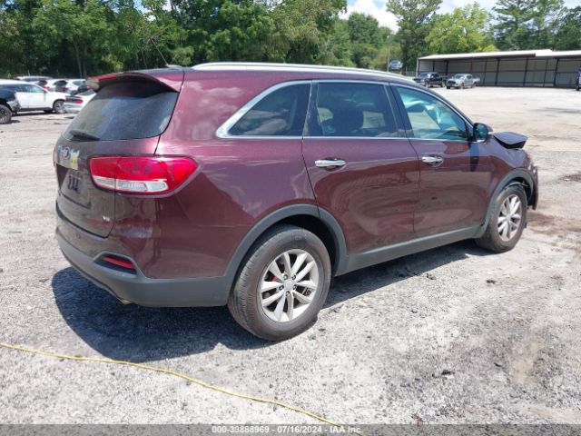 5XYPG4A57JG394619 KIA Sorento 3.3l Lx