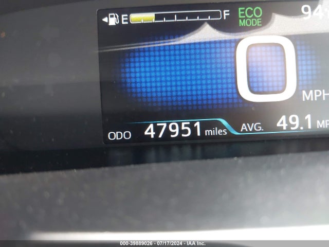 Toyota PRIUS XLE 2019 JTDKARFU0K3073357 Image 15