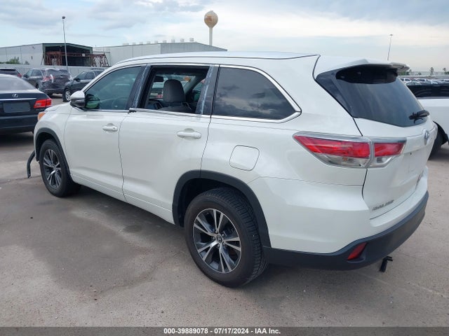 Toyota Highlander Xle V6 2016 5TDKKRFH2GS502343 Image 3