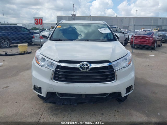 Toyota Highlander Xle V6 2016 5TDKKRFH2GS502343 Image 6