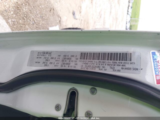 3C6UR5ML6GG291853 RAM 2500 Slt