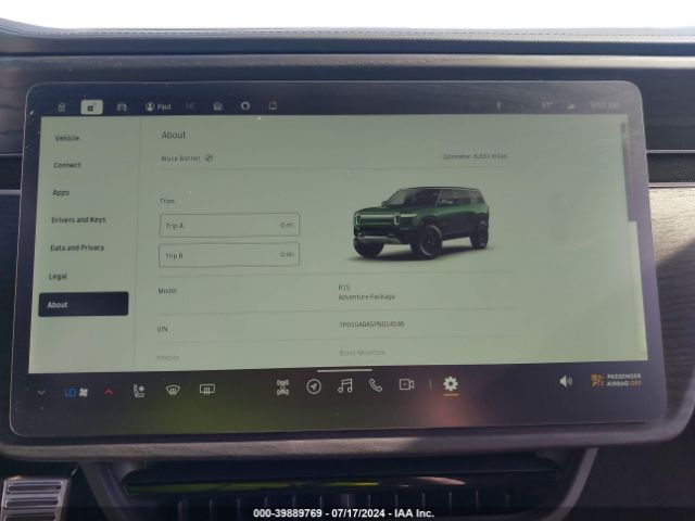7PDSGABA5PN014546 Rivian R1s Adventure
