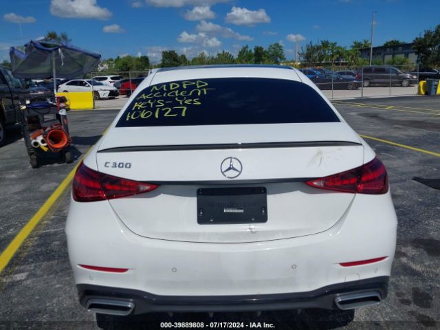 W1KAF4GB8PR106127 Mercedes-Benz C 300 Sedan