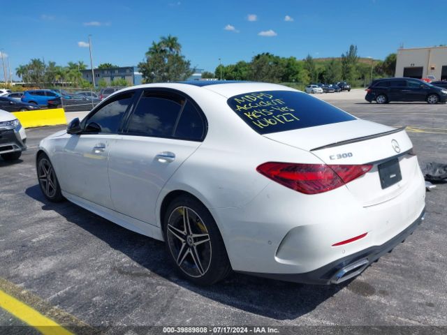 W1KAF4GB8PR106127 Mercedes-Benz C 300 Sedan