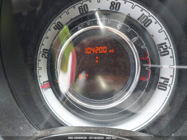 2012 FIAT 500 3C3CFFARXCT125482 Photo 6