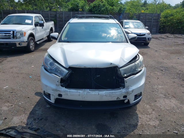 Toyota Highlander Xle V6 2015 5TDJKRFH7FS143615 Image 12