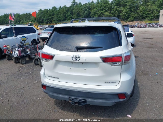 Toyota Highlander Xle V6 2015 5TDJKRFH7FS143615 Image 16