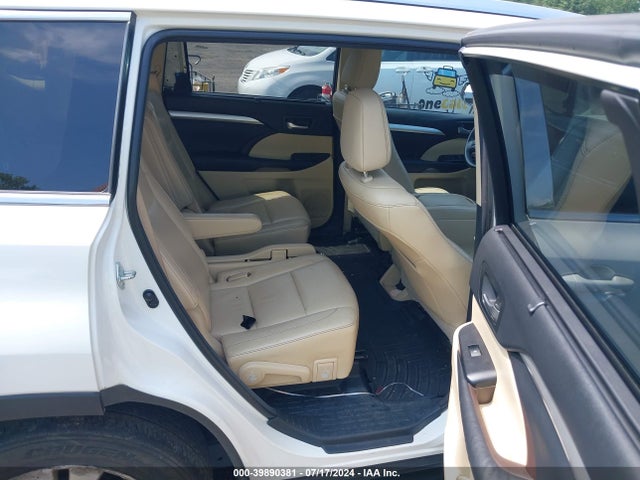 Toyota Highlander Xle V6 2015 5TDJKRFH7FS143615 Image 8